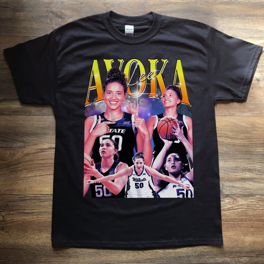 Ayoka Lee - Kansas State - Wnba Draft - Unisex Black T-Shirt